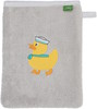 Smithy Ente Waschlappen / Waschhandschuh, hellgrau